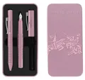 Produktbild: Faber-Castell Füllfederhalter Geschenkset Grip Harmony Füller M und Kuli rose shadows im Metalletui
