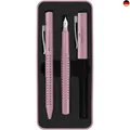Produktbild: Faber-Castell 201528 - Schreibset Grip 2010, Kugelschreiber und Füller, rose 