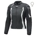 Produktbild: Motorrad Kombijacke Held Street 3.0 Damen lang Farbe: Schwarz/Weiß Gr: 76