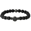 Produktbild: HAFENKLUNKER - ANKER ARMBAND ONYX - schwarz - grau