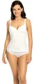 Produktbild: VIANIA! Dessous BH-Hemd Damen 101652 I BH Hemd mit Cups I Unterhemd für Damen mit Bügel I Top mit Bügel-BH I 75B I Weiß