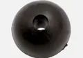 Produktbild: Black Cat Rubber Shock Beads 10 mm 10 Stück Gummiperlen Knotenschutz Wels Waller
