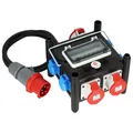 Produktbild: Brennenstuhl Kompakter Gummi-Stromverteiler/Gummiverteiler (2m Kabel, 2xCEE 400V/16A, 1x CEE 400V/32A, 4X 230V/16A, ständiger Einsatz im Freien, Made in Germany)