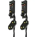Produktbild: Viessmann - Modelltechnik 4751 H0 Lichtsignal Mit Vorsignal Ausfahrsignalköpfe Fertigmodell Db