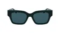Produktbild: Calvin Klein Jeans Unisex Adult Sunglasses CKJ23601S - Dark Green with Solid Petrol Lens