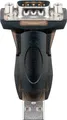 Produktbild: Goobay USB auf seriell RS232 Konverter/Adapter, Transparent - USB 2.0-Stecker (Typ A) > D-SUB/RS-232-Buchse (9-polig)