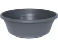 Produktbild: Blumenschale geli Jessica Kunststoff 40 x 40 x 14 cm anthrazit