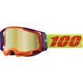 Produktbild: 100% Racecraft 2 Extra Panam Crossbrille Moto BMX Gläser gold verspiegelt
