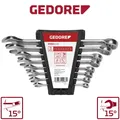 Produktbild: Gedore Red Ring-Maulschlüssel Satz - 9-19mm - 8 teilig - R09105008