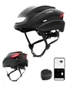 Produktbild: Lumos Ultra Smart-Helm | Fahrradhelm | Vorder- und Rücklicht (LED) | Blinker | Bremslichter | Bluetooth-Verbindung | Erwachsene: Herren, Damen (Charcoal Black, Größe: M-L)