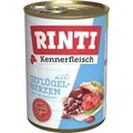 Produktbild: Rinti Dose Kennerfleisch Geflügelherzen 400 g (Menge: 24 je Bestelleinheit)