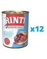Produktbild: RINTI Kennerfleisch Geflügelherzen 12 x 400 g