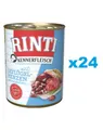Produktbild: RINTI Kennerfleisch Geflügelherzen 24 x 400 g