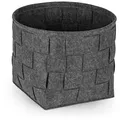 Produktbild: N8WERK Filz-Aufbewahrungskorb M - 32 x 32 x 32 cm - Dunkelgrau