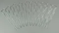 Produktbild: Einfache, schlichte Haarnadeln - 10 Stück (glasklar, 7 cm (10er Pack))