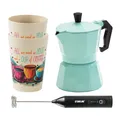 Produktbild: Espressokocher 170 ml Set 4-teilig | Mint