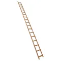 Produktbild: Euroline Holz Dachdeckerleiter 18 Sprossen Dachleiter Dachdeckerleiter Leiter