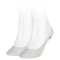 Produktbild: Tommy Hilfiger Füßlinge TH WOMEN FOOTIE INVISIBLE 2P (2-Paar, 2 Paar) mit flacher Zehennaht weiß 39-42