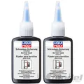 Produktbild: 2x 50 GRAMM LIQUI MOLY 3802 SCHRAUBENSICHERUNG SCHRAUBENFEST MITTELFEST BLAU