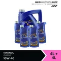 Produktbild: Mannol Classic 10W-40 VW Mercedes Renault Peugeot 4+4 Liter = 8 Liter