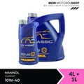 Produktbild: Mannol Classic 10W-40 VW Mercedes Renault Peugeot 4+1 Liter = 5 Liter