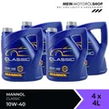 Produktbild: Mannol Classic 10W-40 Motoröl 16L Mercedes MB VW Renault API SN Öl 4x4 Liter