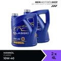 Produktbild: Mannol Classic 10W-40 Motoröl 8L Mercedes MB VW Renault API SN Öl 2x4 Liter