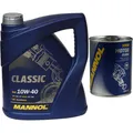 Produktbild: 4L MANNOL Motoröl Classic 10W-40 Motorspülung Motor Flush Reiniger