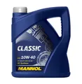 Produktbild: MANNOL PKW-MOTORÖL 10W40 CLASSIC SN/CH-4 4 LITER (7501) (TEILSYNTHETISCH)