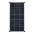 Produktbild: enjoy solar® 100W 12V Monokristallines Solarmodul, PERC 9BB - Solarpanel ideal für Wohnmobil, Balkonanlage, Gartenhäuse, Boot