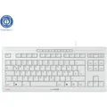 Produktbild: CHERRY TAS STREAM KEYBOARD TKL Corded DE-Layout grau (Deutschland, Kabelgebunden) (JK-8600DE-0)