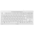 Produktbild: CHERRY JK-8600DE-0 Kabelgebunden Tastatur Deutsch, QWERTZ Weiß