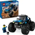 Produktbild: LEGO City Blauer Monstertruck, Offroad-Auto-Spielzeug, Fahrzeug-Set mit Rennfahrer-Minifigur, fantasievolles Rennauto-Spielzeug, lustiges Geschenk für Jungs und Mädchen ab 5 Jahren 60402