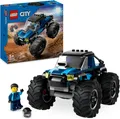Produktbild: LEGO City Blauer Monstertruck, Offroad-Auto-Spielzeug, Fahrzeug-Set, Kinder