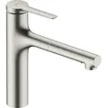 Produktbild: hansgrohe Einhebel-Küchenarmatur Zesis M33 Auszugslänge b zu 500, Edelstahl Finish
