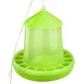 Produktbild: Gaun Geflügelfutterautomat Futterspender Futterautomat aus Kunststoff grün 4 kg