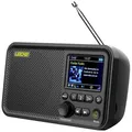 Produktbild: Leicke Tragbares DAB+ Radio DAB+ und UKW Radio, Küchenradio, 2,4