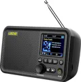 Produktbild: LEICKE tragbares DAB+ Radio mit Bluetooth 5.0 |UKW Radio, 2,4
