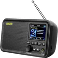 Produktbild: LEICKE tragbares DAB+ Radio mit Bluetooth 5.0 | DAB/DAB+ und UKW Radio, 2,4