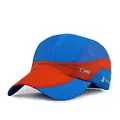Produktbild: Sporty Sport New Running Baseballcap Golf Outdoor Mesh Kappe Mütze Jogging Fitness Cap Laufkappe Basecap atmungsaktiv schnell trocknend verstellbar (Blau)