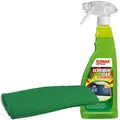 Produktbild: Sonax ScheibenStar 750ml kraftvoller Glasreiniger inkl. Scheiben-Mikrofasertuch
