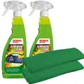 Produktbild: Sonax Glasreiniger ScheibenStar 2x 750ml Scheibenreiniger + 2x Mikrofasertuch