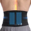 Produktbild: Rückenstützgürtel für unteren Rücken 6 Stäbe Rückenbandage Skoliose Ischias