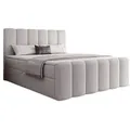 Produktbild: Compleo24 Boxbett, Grau, Holzwerkstoff, Rechteckig, 200x200 cm, Schlafzimmer, Betten, Boxspringbetten