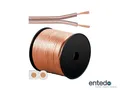 Produktbild: Goobay Lautsprecherkabel Boxen Kabel 2x 0,75mm² CCA Transparent Meterware NEU