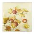 Produktbild: Mank GmbH Airlaid Servietten 40x40 cm Premium Einweg Serviette stoffähnlich und saugstark perfekt für Herbstfeste & Partys 50 Stück Kastanie