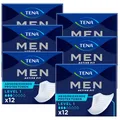 Produktbild: 6x Tena Men Active Fit Einlagen 12 Stück Inkontinenz Level 1  Protektoren
