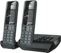 Produktbild: Gigaset COMFORT 520A Duo - 2 Mobilteil Schnurlos DECT-Telefon Anrufbeantworter