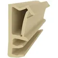 Produktbild: Flügelfalzdichtung 10 Mm Falzhöhe - Beige - Muster - Fensterdichtung - Türdichtung - Gummidichtung Für Holzfenster - Dichtung Gegen Kälte Und Zugluft