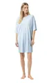 Produktbild: Mey Nachtwäsche Serie Simple Stripes Damen Nachthemden Alice Blue XXL(46)